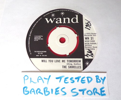 The shirelles will you love - the,