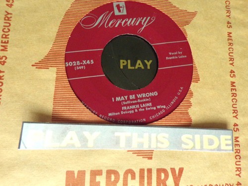 Frankie laine may be wrong - i,