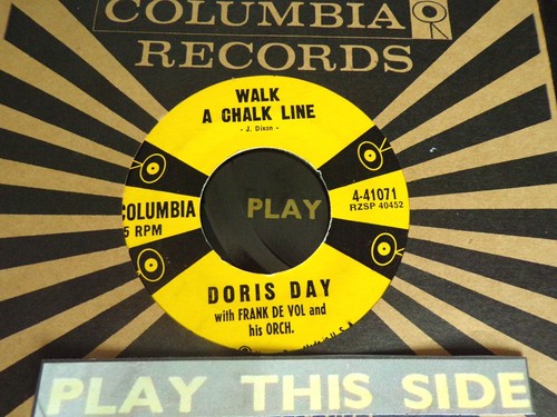 Doris day walk chalk line - a,