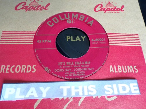 Johnnie ray doris day - /,