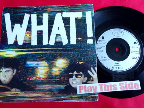 Soft cell what vinyl ex - soft,