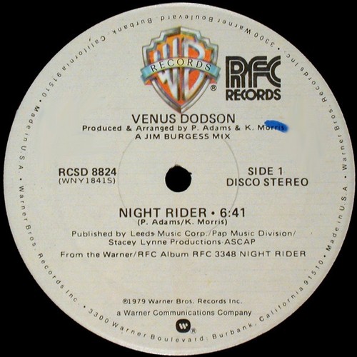 Venus dodson night rider - dodson,