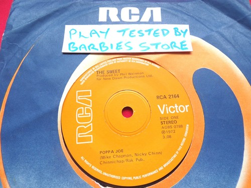 The sweet poppa joe - -, 7"