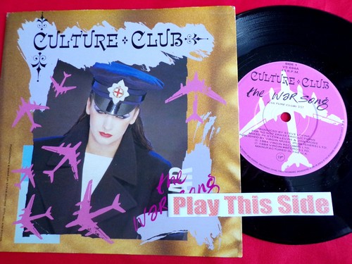 Culture club war vinyl - 7", ex