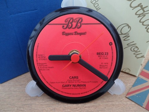 Gary numan clock - clock, record