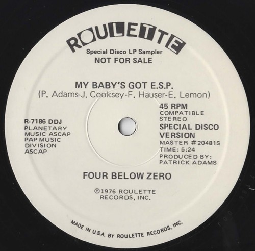 Four below zero baby s - four,
