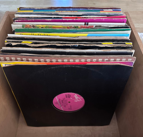 Disco pop vinyl records - 90,