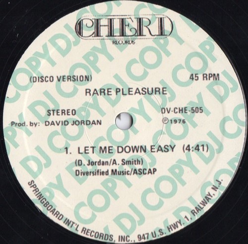 Rare pleasure let me - ", down