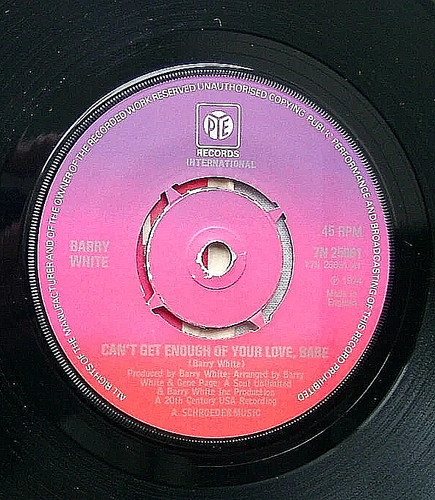 Barry white can - ~, can't