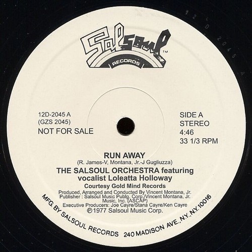 Salsoul orchestra run - run, "