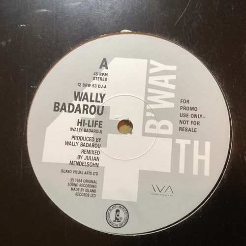 Wally badorou life promo - promo, ex